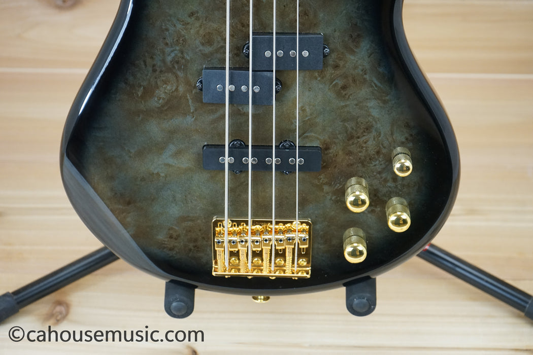 Ibanez Gio GSR200PC Bass Guitar Transparent Pale Black Burst B-Stock