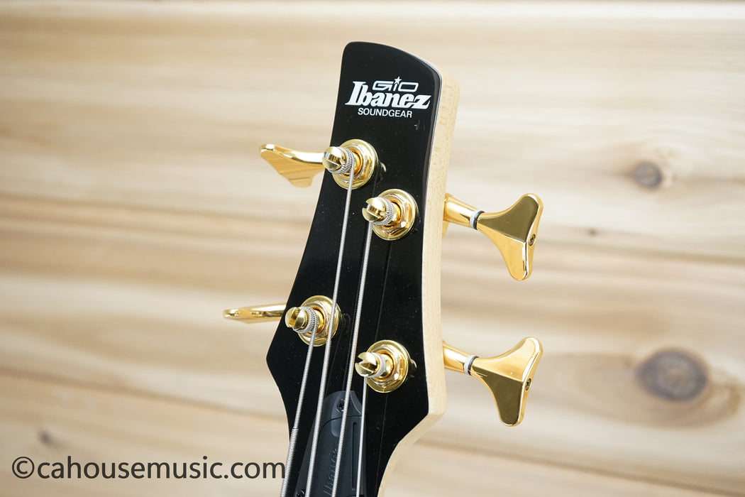 Ibanez Gio GSR200PC Bass Guitar Transparent Pale Black Burst B-Stock