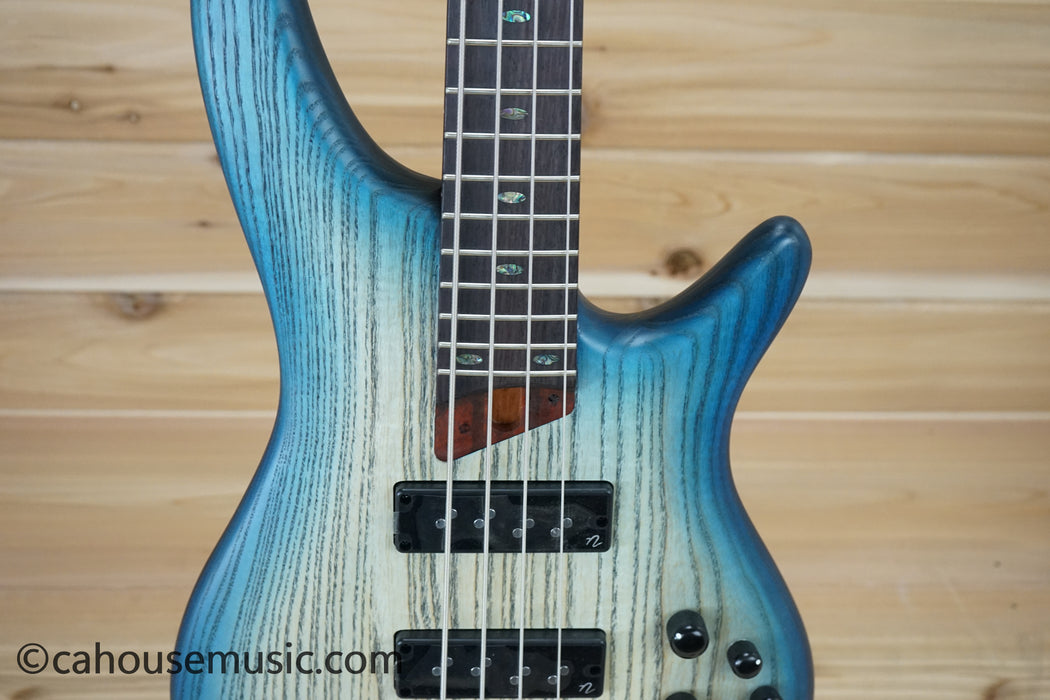 Ibanez SR600E Bass Guitar Cosmic Blue Starburst Flat B-Stock