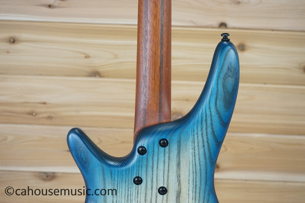 Ibanez SR600E Bass Guitar Cosmic Blue Starburst Flat B-Stock