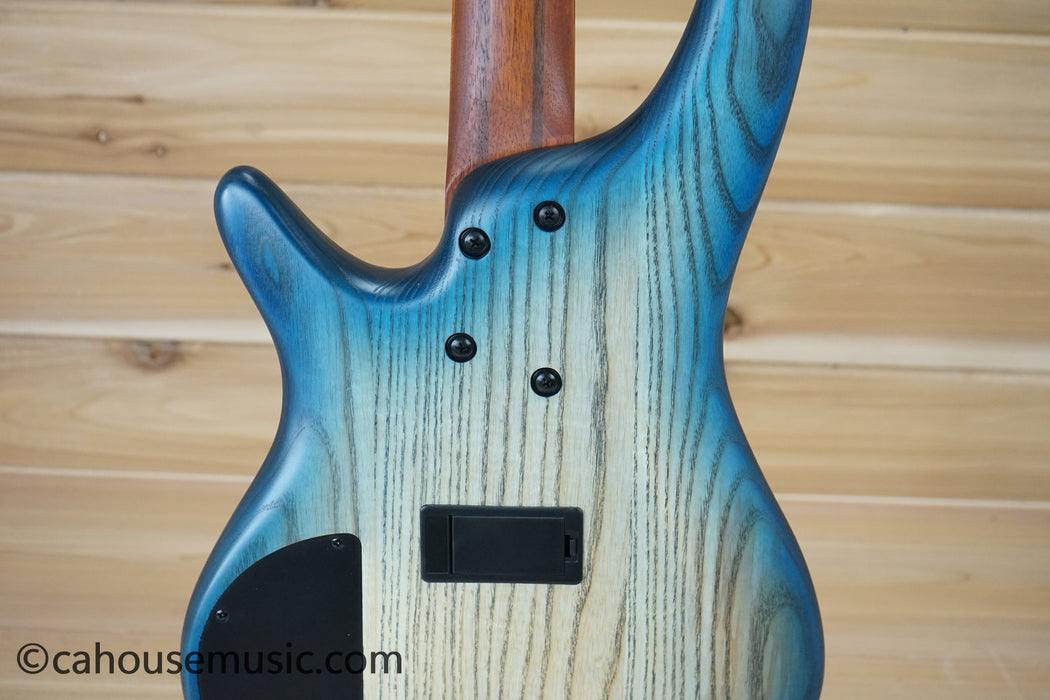 Ibanez SR600E Bass Guitar Cosmic Blue Starburst Flat B-Stock