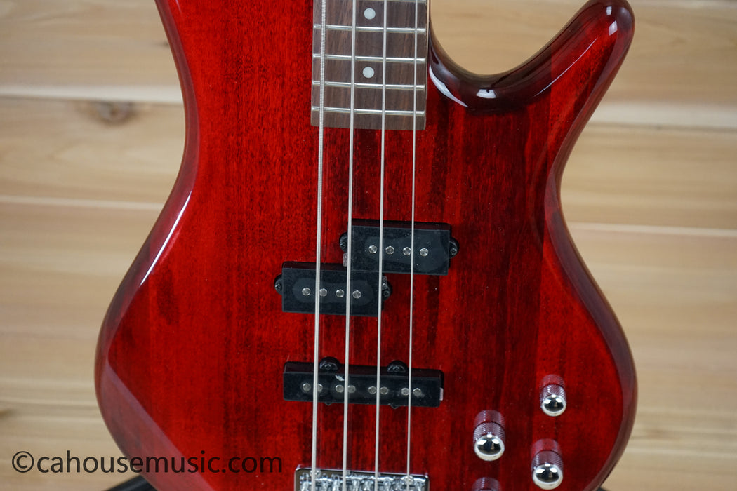 Ibanez GSR200 Gio PJ Bass Guitar Transparent Red B-Stock