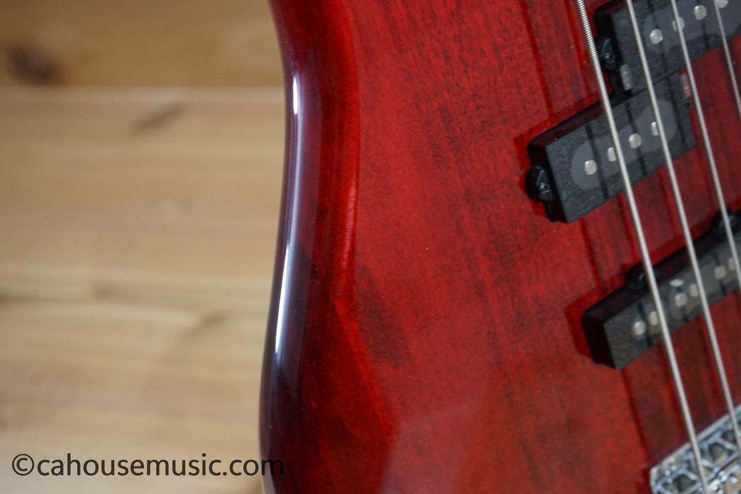 Ibanez GSR200 Gio PJ Bass Guitar Transparent Red B-Stock