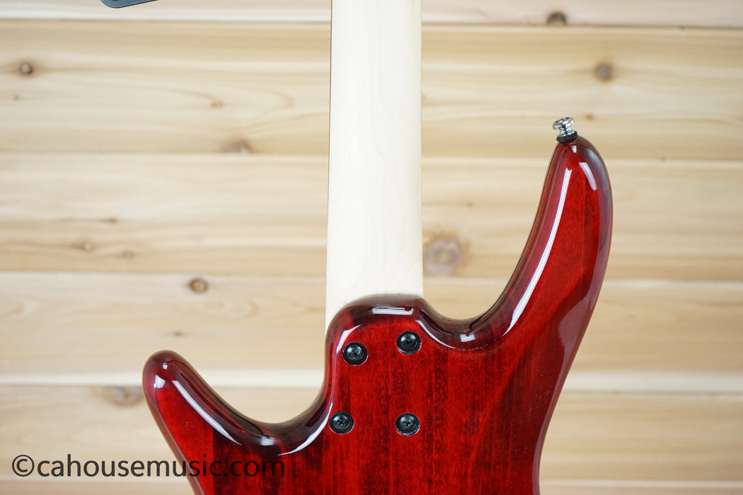 Ibanez GSR200 Gio PJ Bass Guitar Transparent Red B-Stock