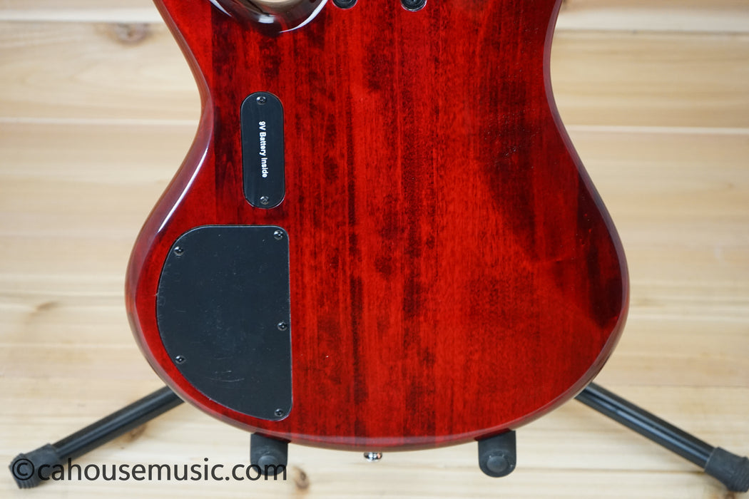 Ibanez GSR200 Gio PJ Bass Guitar Transparent Red B-Stock