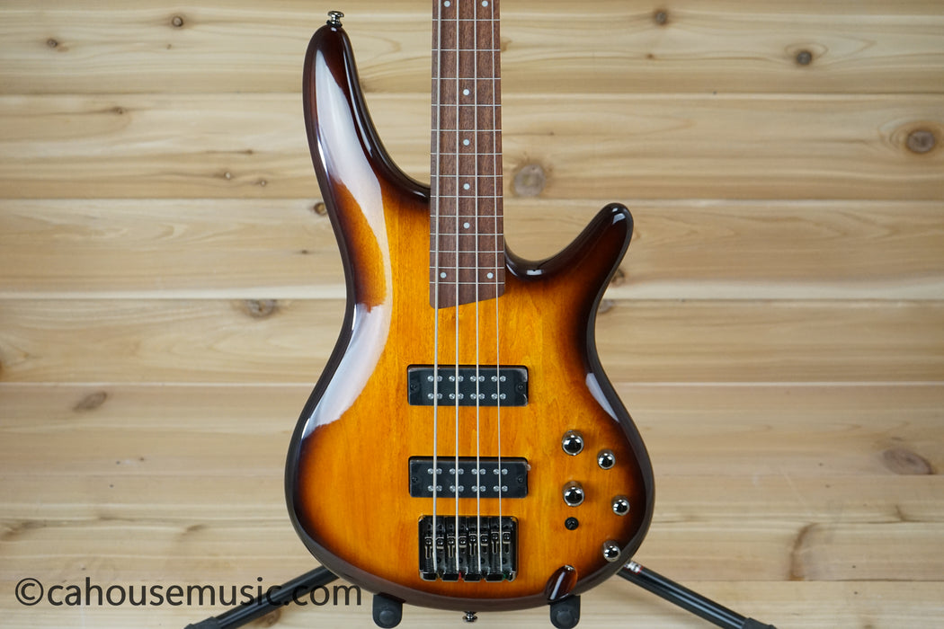 Ibanez SR370EF Fretless Bass Guitar Brown Burst B-Stock