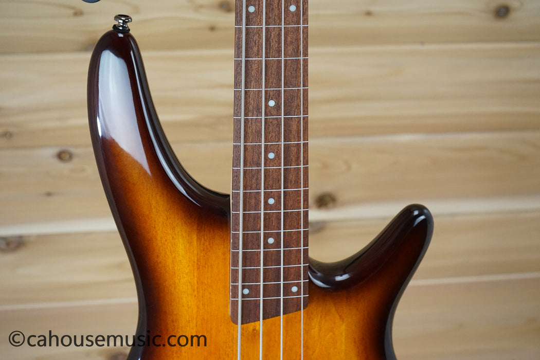 Ibanez SR370EF Fretless Bass Guitar Brown Burst B-Stock