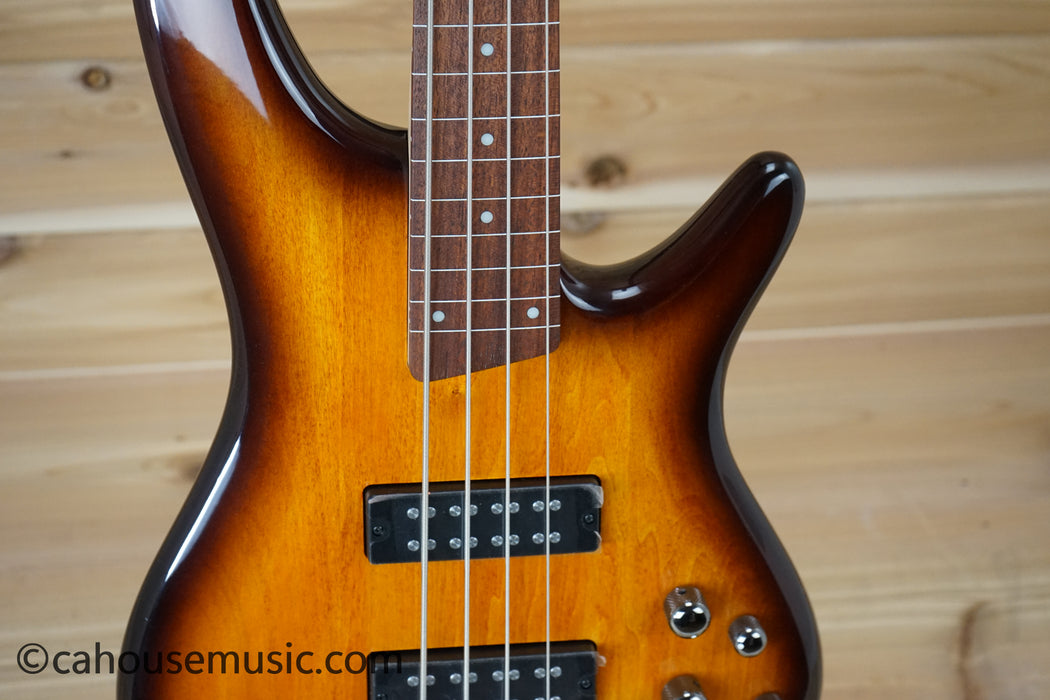 Ibanez SR370EF Fretless Bass Guitar Brown Burst B-Stock