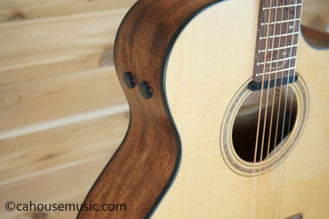 Ibanez AE275BT AE Baritone Acoustic-Electric Guitar Natural Low Gloss B-Stock