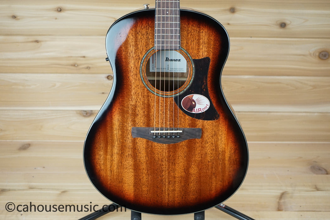 Ibanez AAM140EMHS Advanced Acoustic Auditorium Acoustic-Electric Guitar Mahogany Sunburst B-Stock