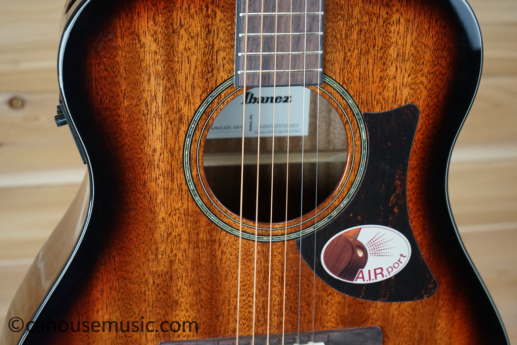 Ibanez AAM140EMHS Advanced Acoustic Auditorium Acoustic-Electric Guitar Mahogany Sunburst B-Stock