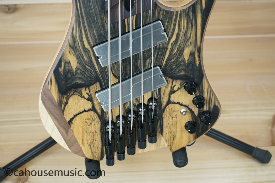 Ibanez EHB1675MS 5-String Bass Guitar Natural Flat B-Stock