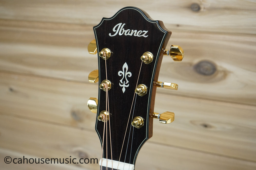 Ibanez AE340FMHMHS AE Series Grand Auditorium Acoustic-Electric Guitar Mahogany Sunburst B-Stock