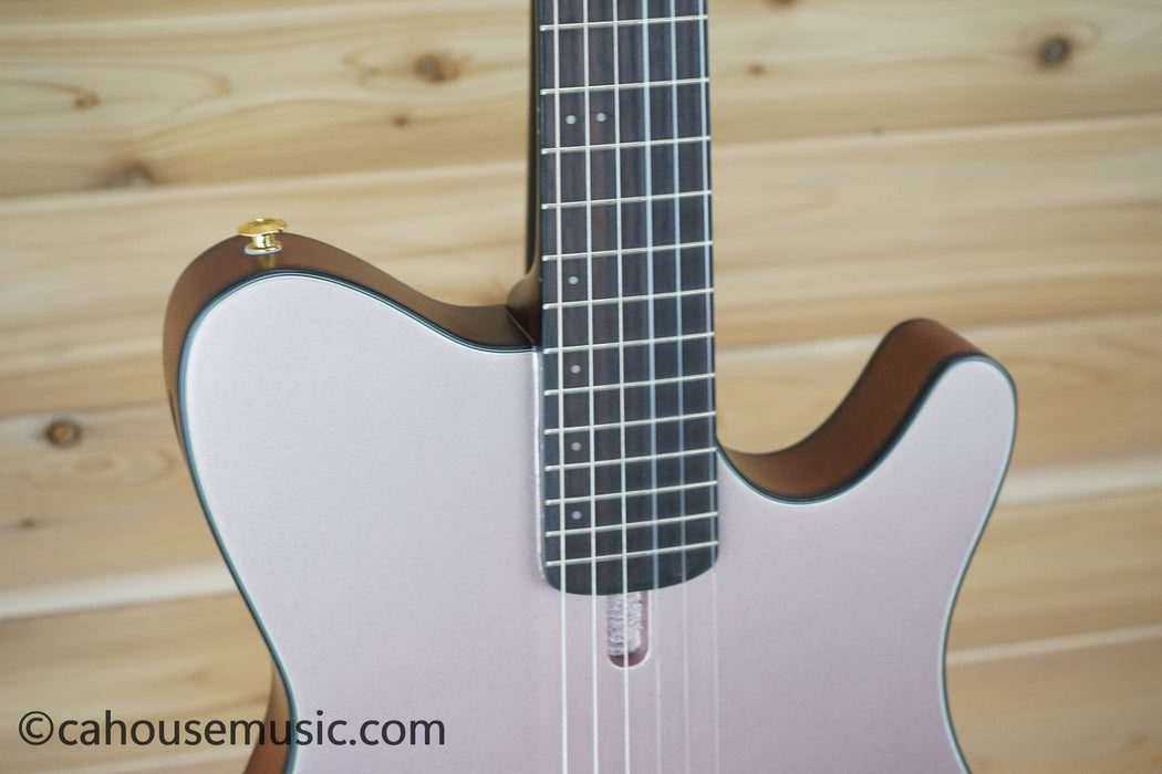 Ibanez FRH10NRGF Thinline Nylon Acoustic-Electric Guitar Rose Gold Metallic Flat B-Stock
