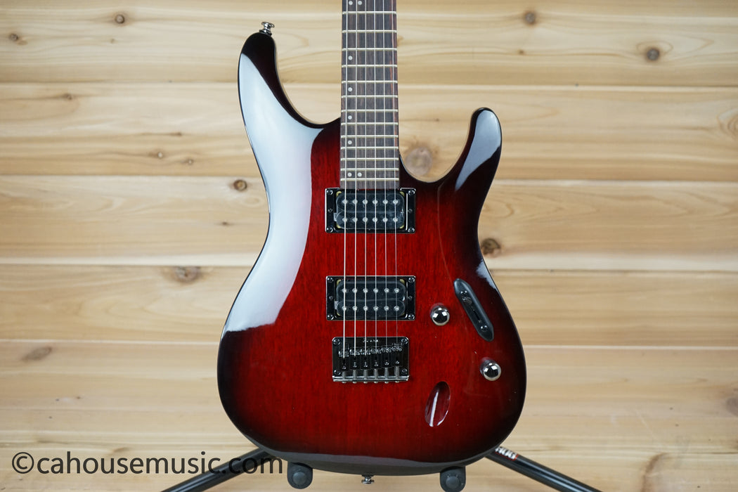 Ibanez S521 Blackberry Sunburst Solid Body Electric Guitar B-Stock