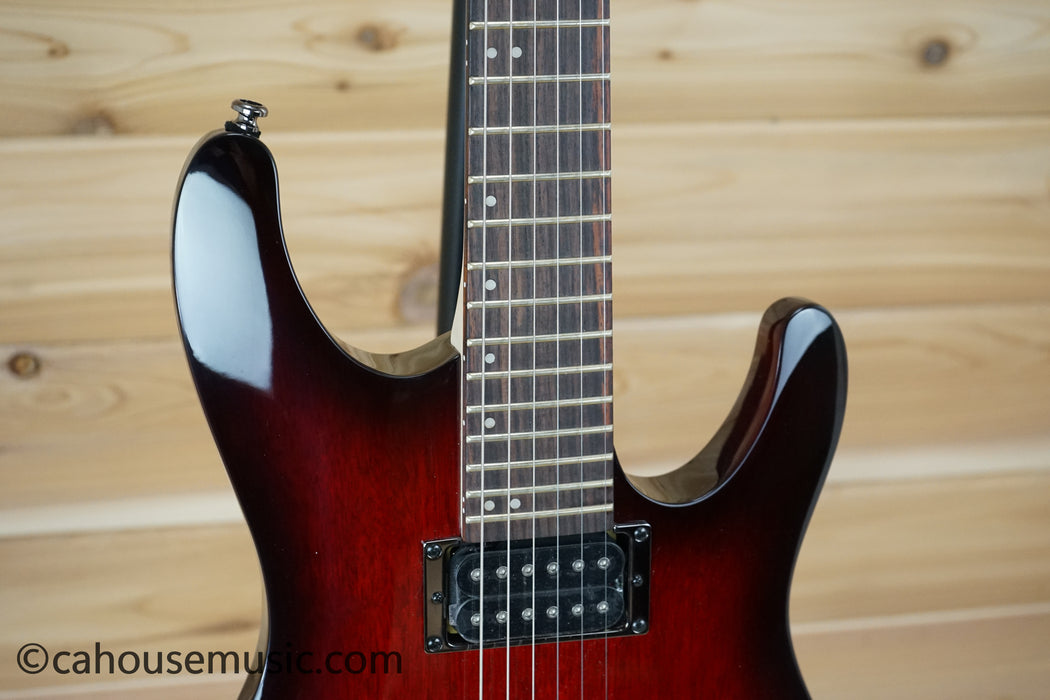 Ibanez S521 Blackberry Sunburst Solid Body Electric Guitar B-Stock
