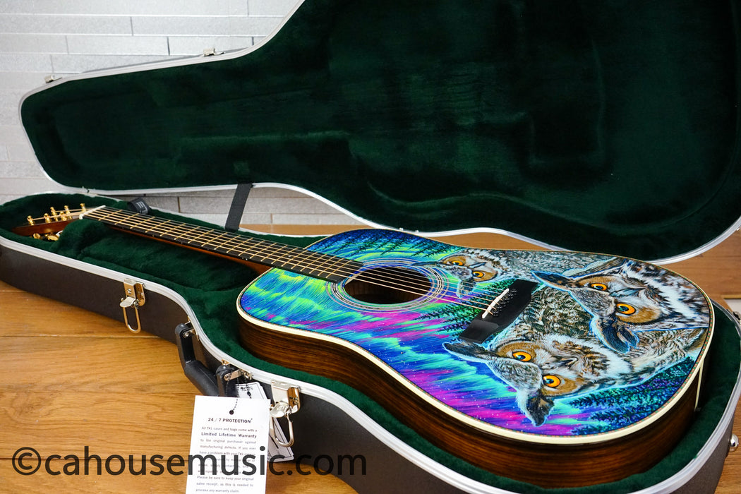 D Robert Goetzl 11 –  Martin Custom Acoustic Guitar Artist 1 of 1 Hand-Painted