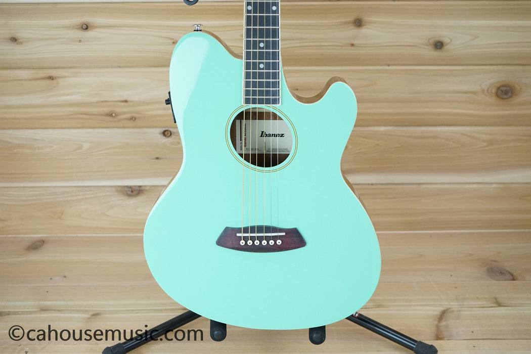 Ibanez Talman TCY10E Sea Foam Green Acoustic-Electric Guitar B-Stock