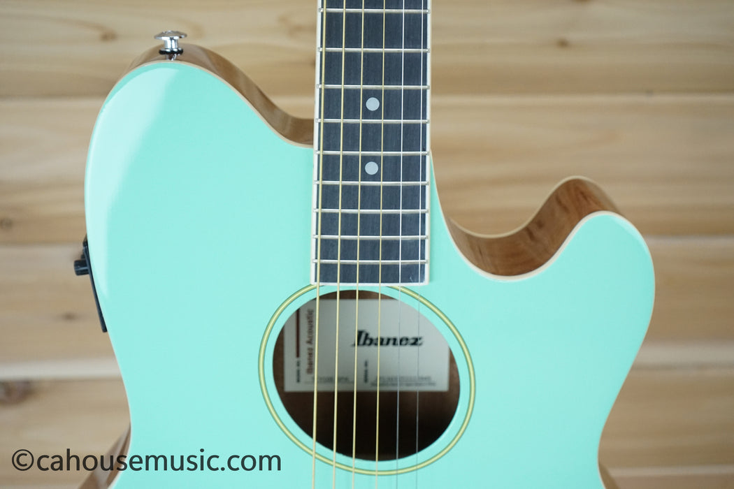 Ibanez Talman TCY10E Sea Foam Green Acoustic-Electric Guitar B-Stock