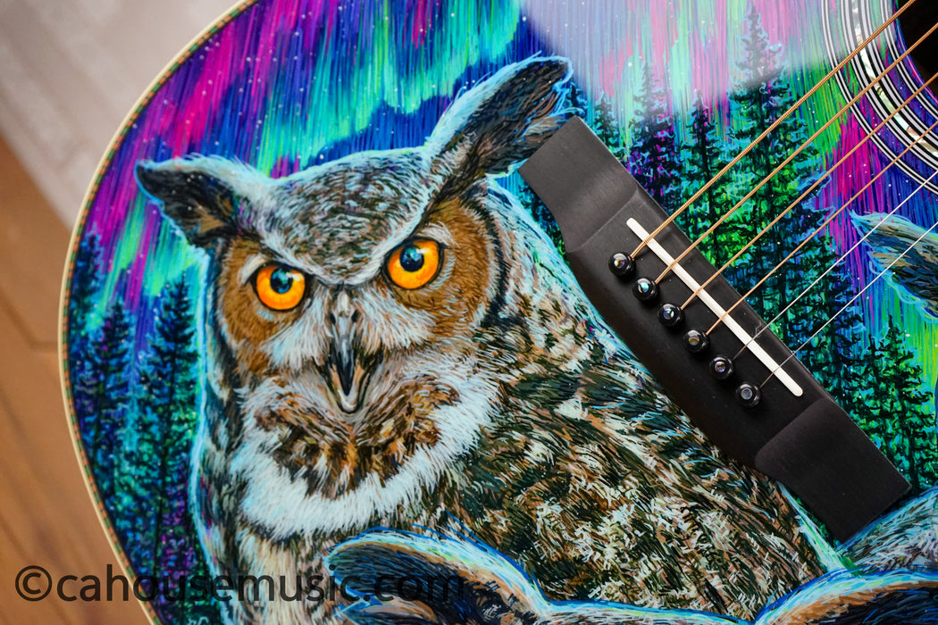 D Robert Goetzl 11 –  Martin Custom Acoustic Guitar Artist 1 of 1 Hand-Painted