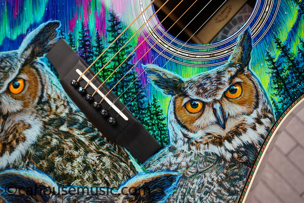 D Robert Goetzl 11 –  Martin Custom Acoustic Guitar Artist 1 of 1 Hand-Painted