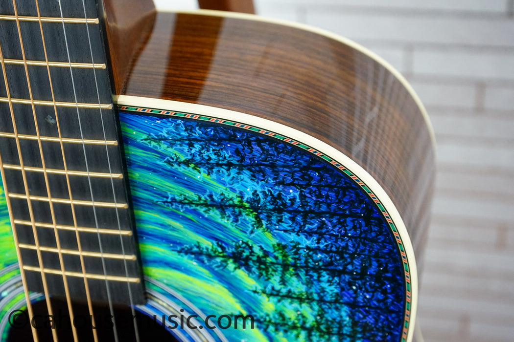 D Robert Goetzl 11 –  Martin Custom Acoustic Guitar Artist 1 of 1 Hand-Painted