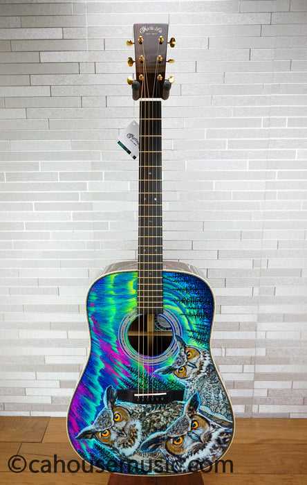 D Robert Goetzl 11 –  Martin Custom Acoustic Guitar Artist 1 of 1 Hand-Painted