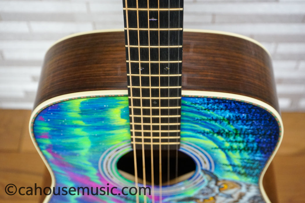 D Robert Goetzl 11 –  Martin Custom Acoustic Guitar Artist 1 of 1 Hand-Painted