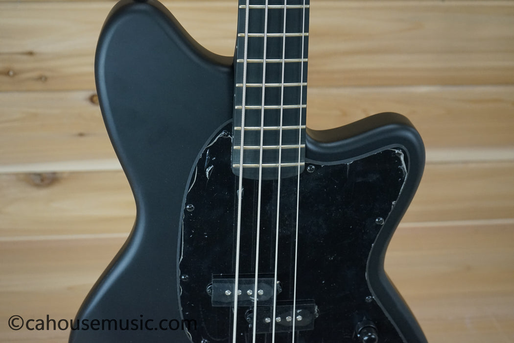 Ibanez Talman TMB420BBKF PJ Bass Guitar Black Flat B-Stock