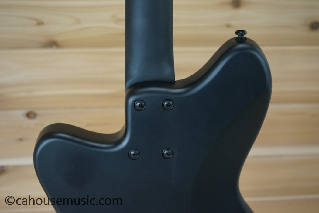 Ibanez Talman TMB420BBKF PJ Bass Guitar Black Flat B-Stock