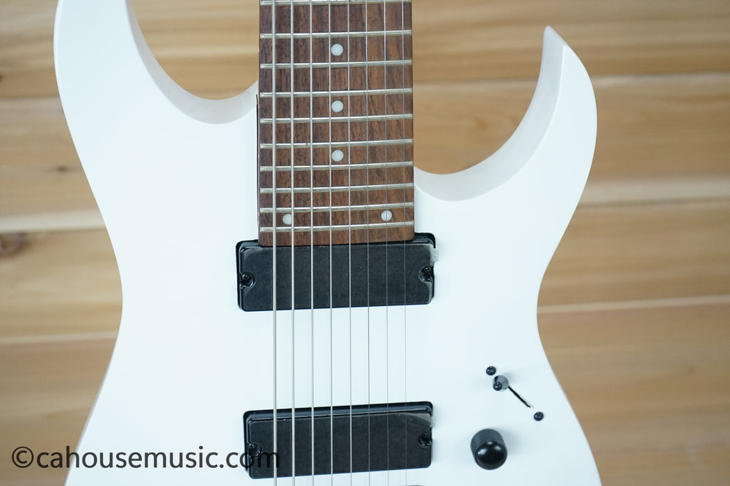 Ibanez RG8 8-String Electric Guitar White B-Stock