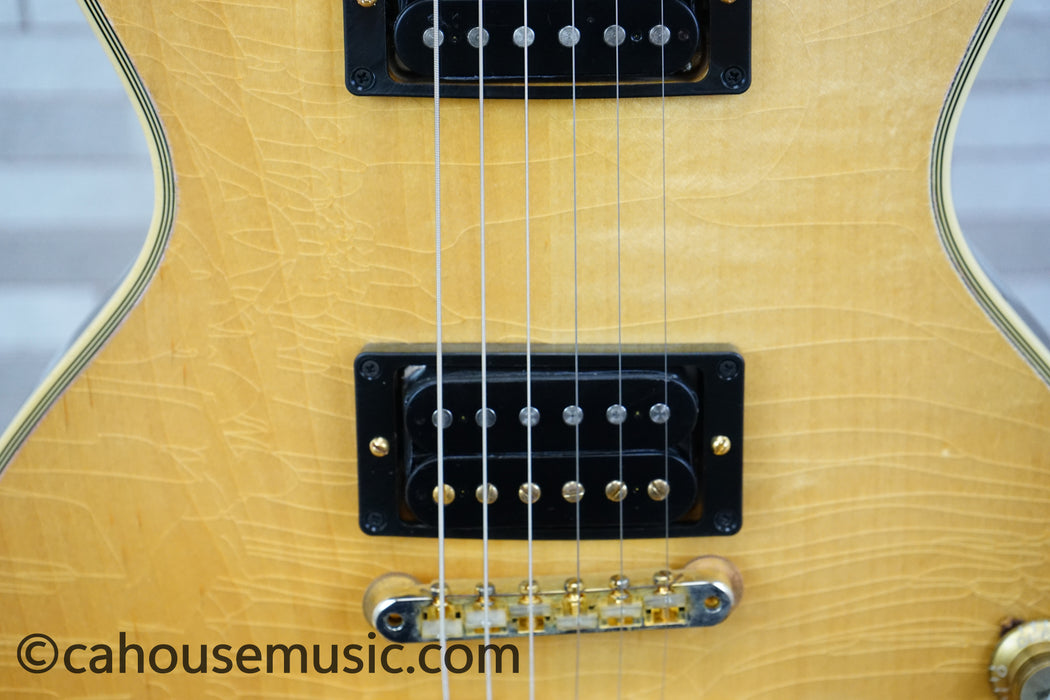 Gibson 68' Les Paul Custom Mick Ronson Signature Electric Guitar - Antique Natural