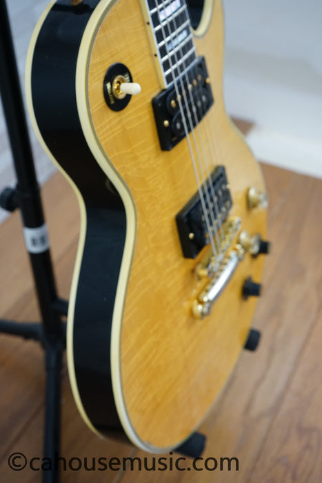 Gibson 68' Les Paul Custom Mick Ronson Signature Electric Guitar - Antique Natural