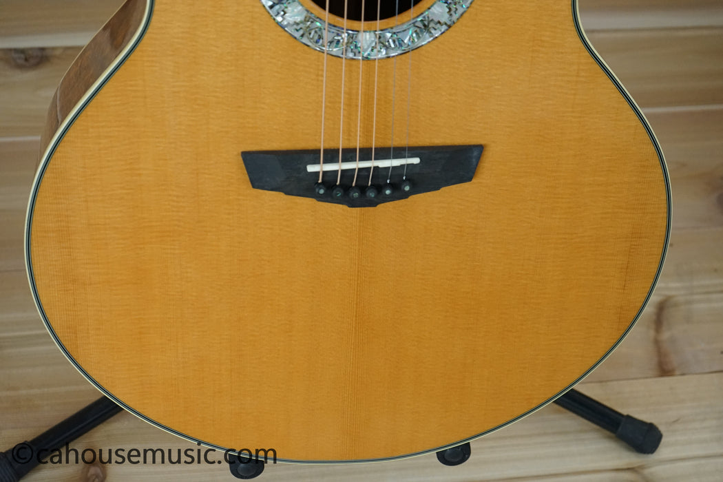 Deluxe Madison - Jumbo Acoustic w/ Hardshell Case- Limited Edition - Manufacturer's Sample - Vintage Natural