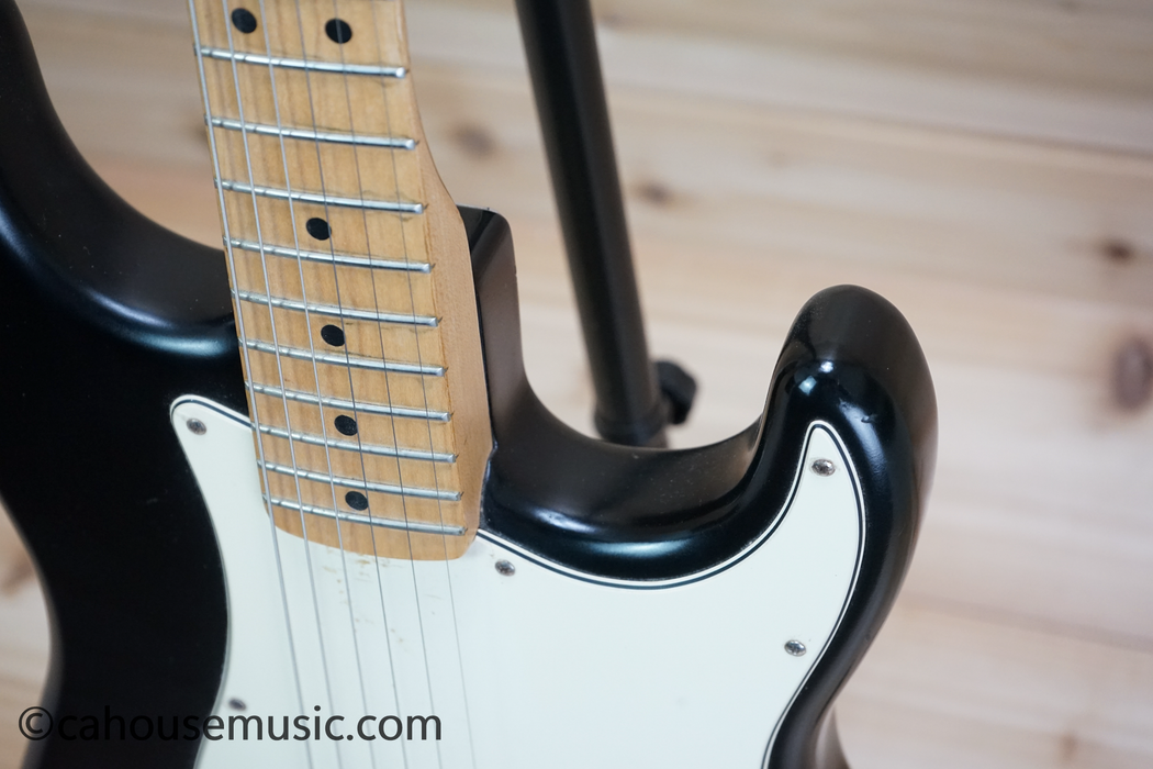 Fender FSR Straight Six Stratocaster Electric Guitar Black Used