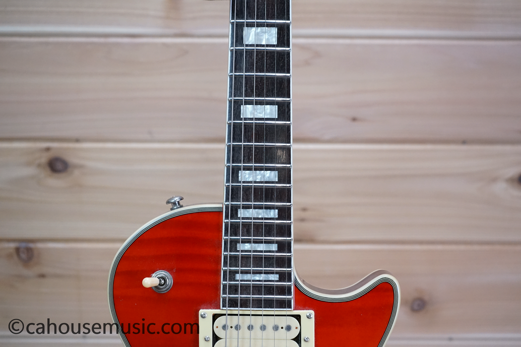 Firefly FFSPS 3-Pickup Les Paul Style Electric Guitar Sunburst Used