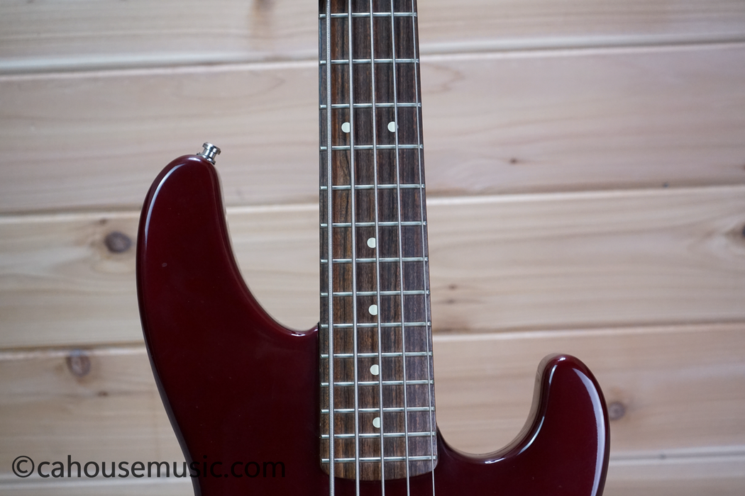 Fender Jazz Bass Plus V 5-String Jazz Bass Guitar Frost Red Used