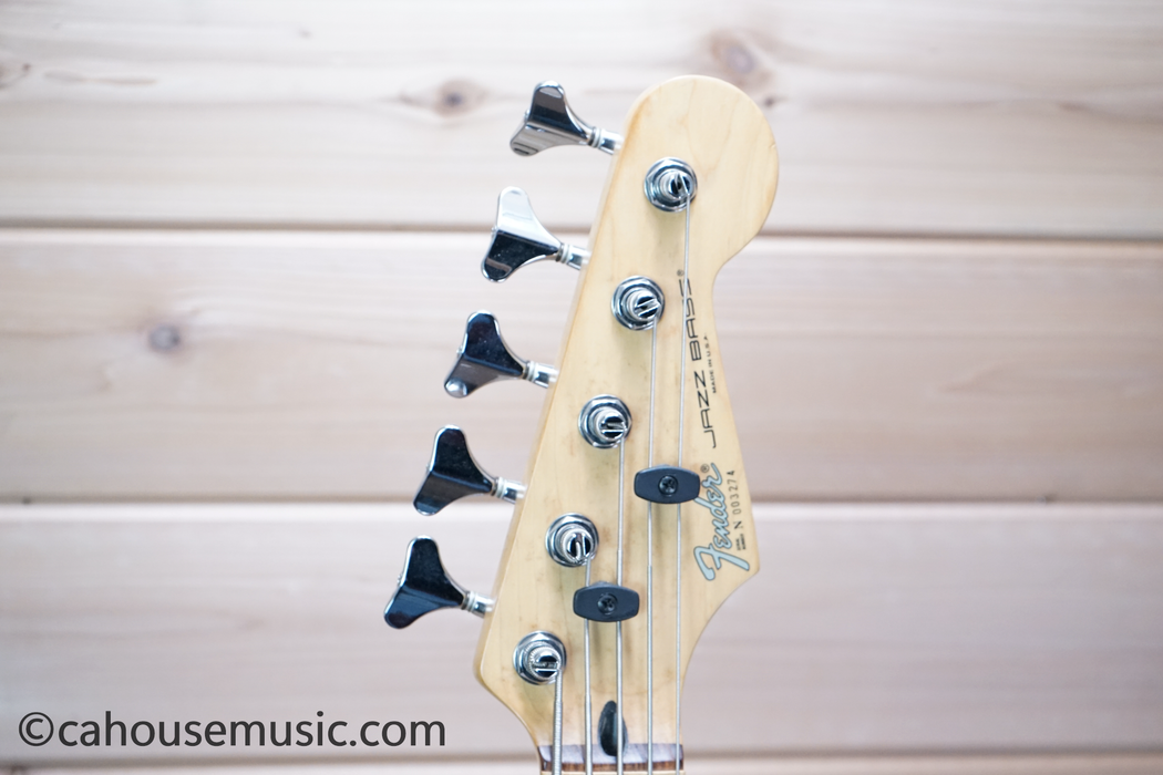 Fender Jazz Bass Plus V 5-String Jazz Bass Guitar Frost Red Used