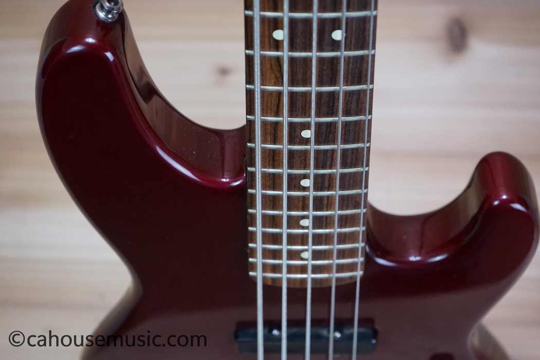 Fender Jazz Bass Plus V 5-String Jazz Bass Guitar Frost Red Used