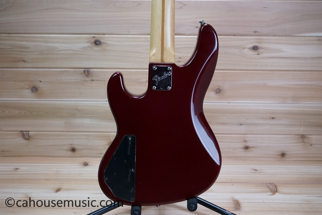 Fender Jazz Bass Plus V 5-String Jazz Bass Guitar Frost Red Used