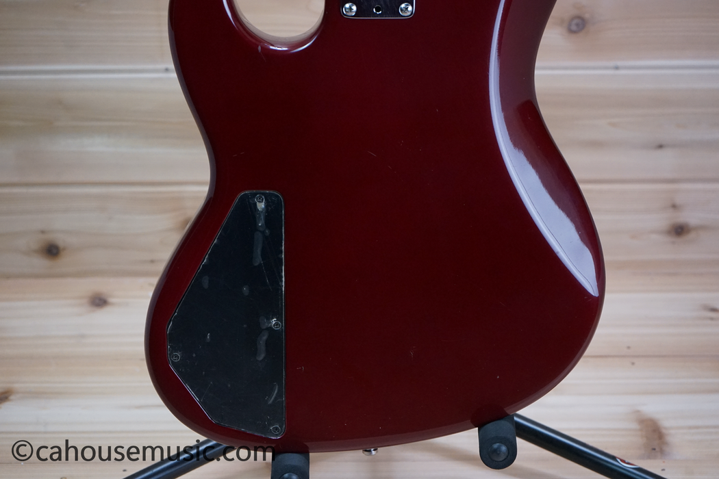 Fender Jazz Bass Plus V 5-String Jazz Bass Guitar Frost Red Used