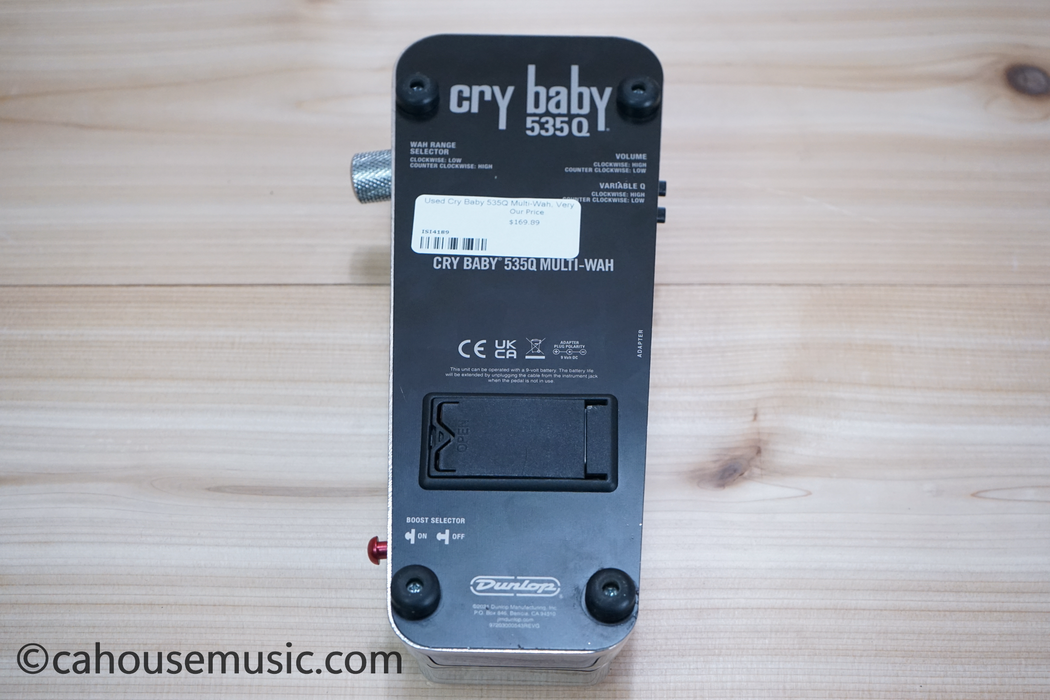 Dunlop Cry Baby 535Q Multi-Wah Pedal Used