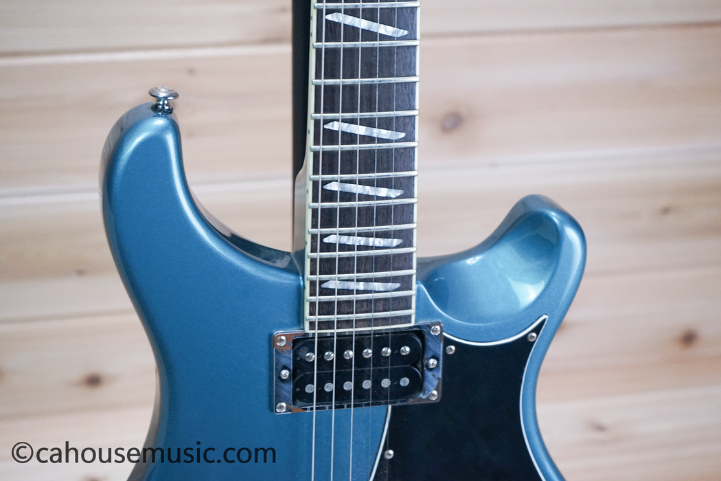 PRS SE Santana Electric Guitar Translucent Teal Used