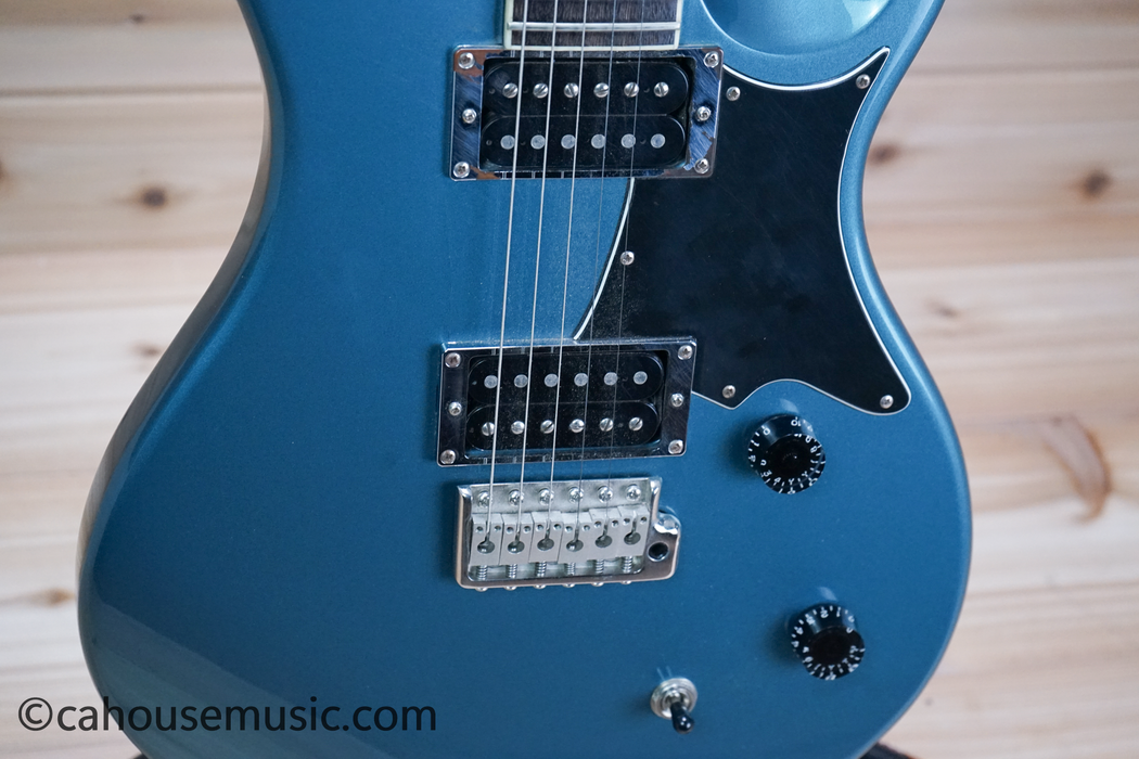 PRS SE Santana Electric Guitar Translucent Teal Used