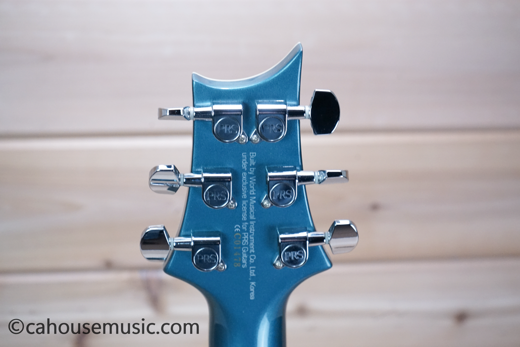 PRS SE Santana Electric Guitar Translucent Teal Used
