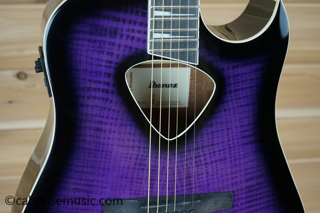 Ibanez Altstar ALT50FA Acoustic-Electric Guitar Transparent Violet Sunburst B-Stock