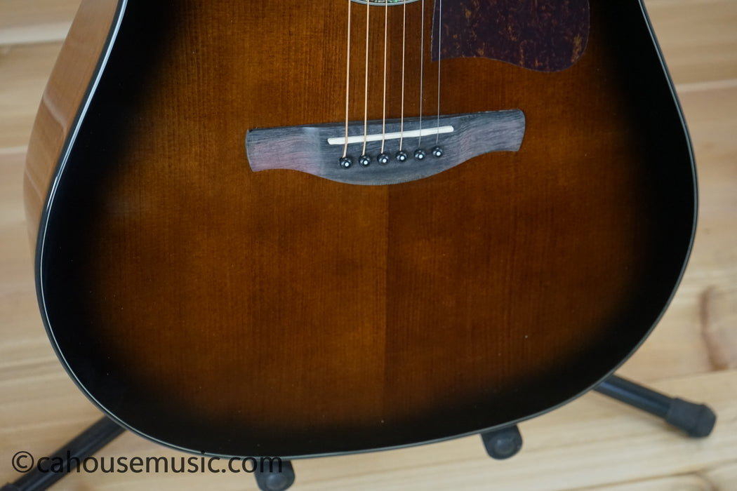 Ibanez AAD51CE Advanced Acoustic Grand Dreadnought Acoustic-Electric Guitar Dark Violin Sunburst B-Stock