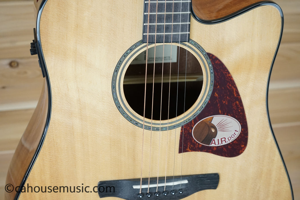 Ibanez AAD51CE Advanced Acoustic Series Grand Dreadnought Acoustic-Electric Guitar Natural B-Stock