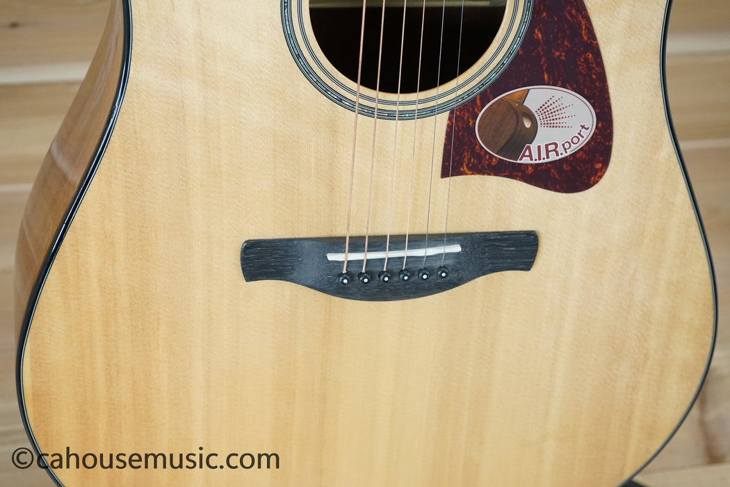 Ibanez AAD51CE Advanced Acoustic Series Grand Dreadnought Acoustic-Electric Guitar Natural B-Stock