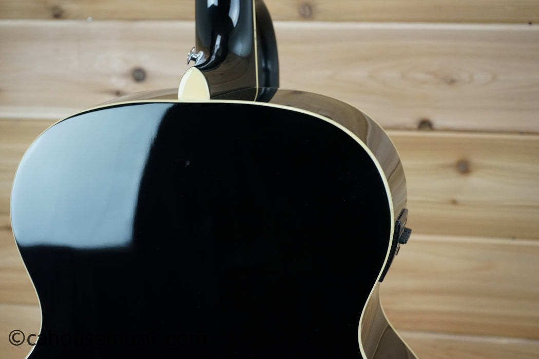 Ibanez AJ70M1E Artwood Jumbo Acoustic-Electric Guitar Black High Gloss B-Stock